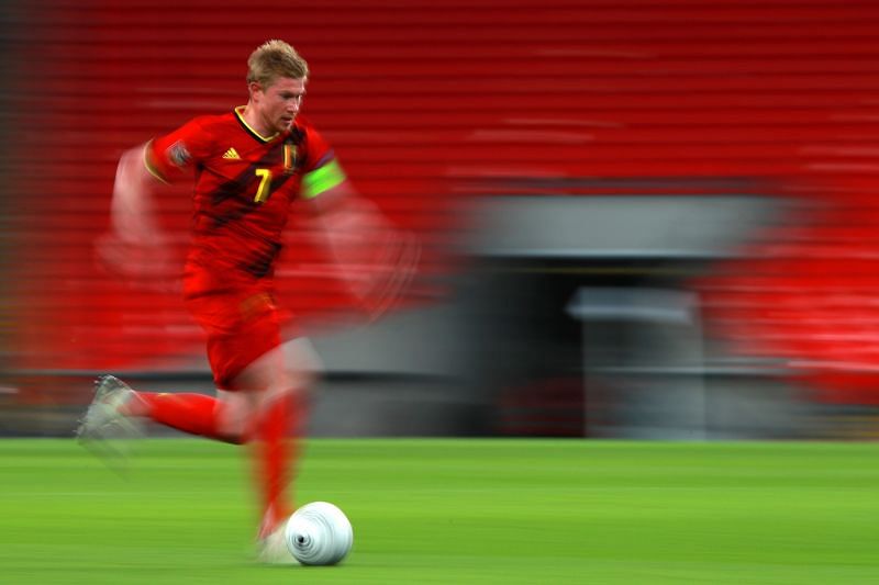 Kevin De Bruyne picked up an injury during Belgium's clash against England